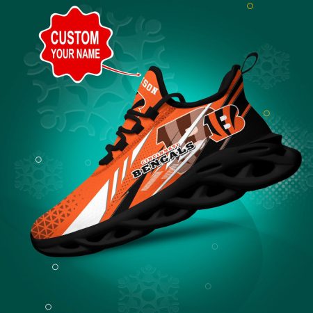 Cincinnati Bengals NFL Max Soul Shoes Sneakers For Men And Women
