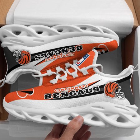 Cincinnati Bengals NFL Max Soul Shoes Sneakers For Men And Women
