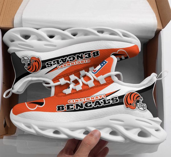 Cincinnati Bengals NFL Max Soul Shoes Sneakers For Men And Women