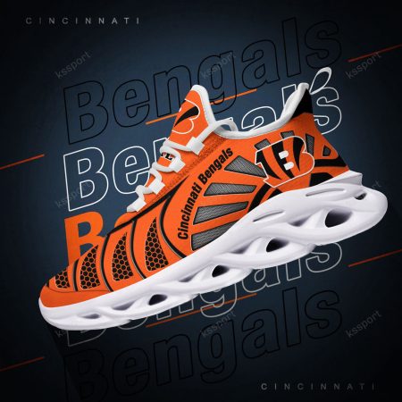 Cincinnati Bengals NFL Max Soul Shoes Sneakers For Men And Women