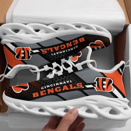 Cincinnati Bengals NFL Max Soul Shoes Sneakers For Men And Women