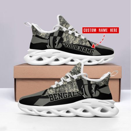 Cincinnati Bengals NFL Max Soul Shoes Sneakers For Men And Women
