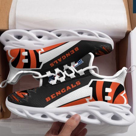 Cincinnati Bengals NFL Max Soul Shoes Sneakers For Men And Women