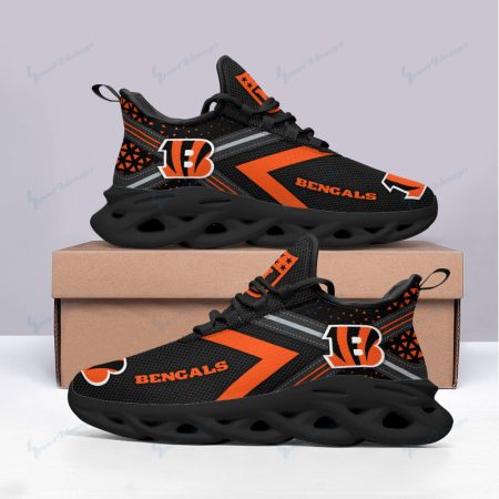 Cincinnati Bengals NFL Max Soul Shoes Sneakers For Men And Women