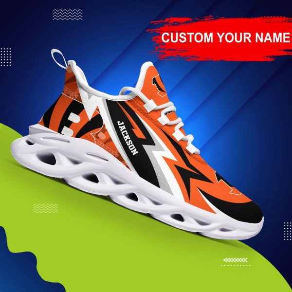 Cincinnati Bengals NFL Max Soul Shoes Sneakers For Men And Women