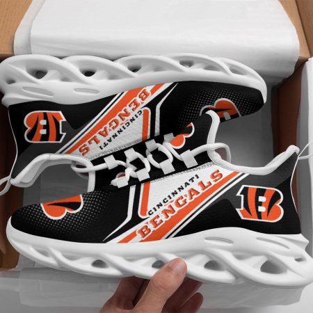 Cincinnati Bengals NFL Max Soul Shoes Sneakers For Men And Women