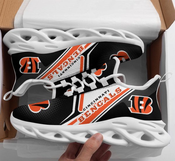 Cincinnati Bengals NFL Max Soul Shoes Sneakers For Men And Women