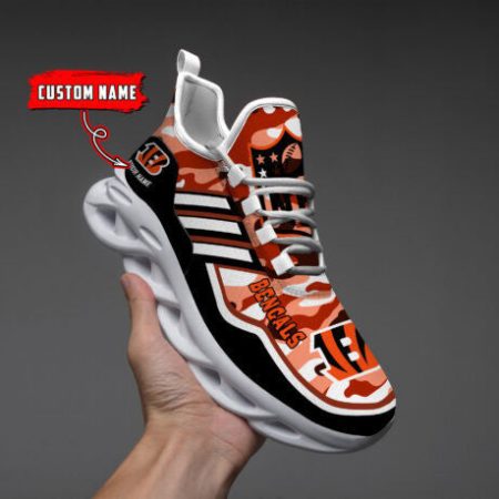 Cincinnati Bengals NFL Max Soul Shoes Sneakers For Men And Women