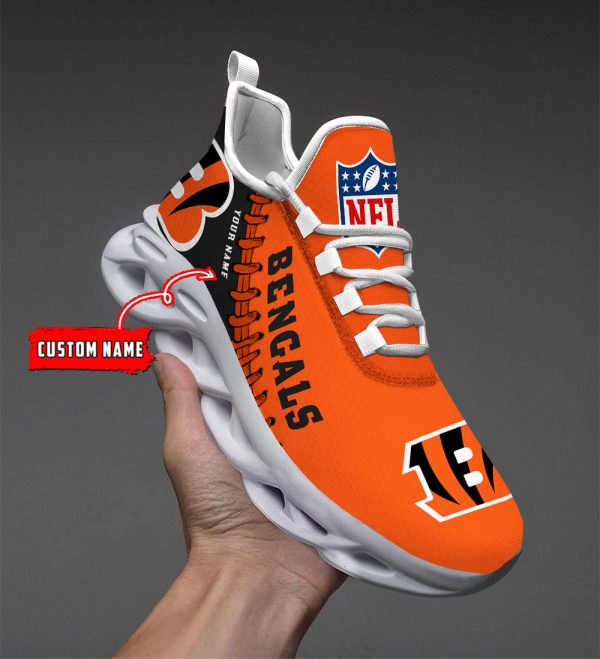 Cincinnati Bengals NFL Max Soul Shoes Sneakers For Men And Women