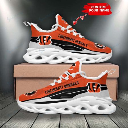 Cincinnati Bengals NFL Max Soul Shoes Sneakers For Men And Women