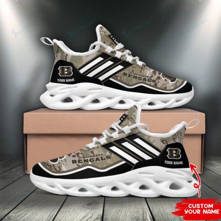 Cincinnati Bengals NFL Max Soul Shoes Sneakers For Men And Women