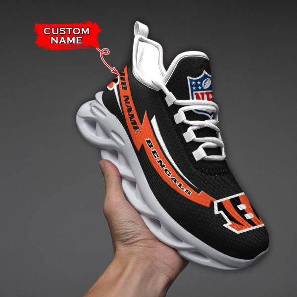 Cincinnati Bengals NFL Max Soul Shoes Sneakers For Men And Women