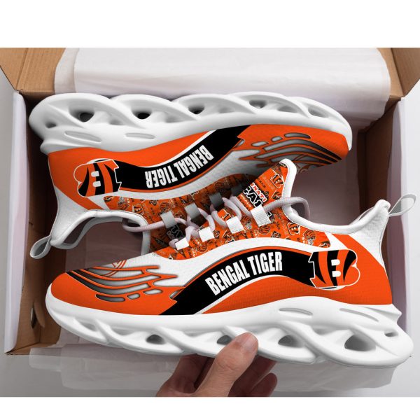Cincinnati Bengals NFL Max Soul Shoes Sneakers For Men And Women