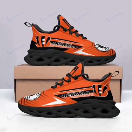 Cincinnati Bengals NFL Max Soul Shoes Sneakers For Men And Women