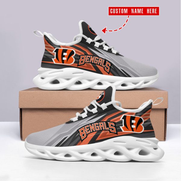 Cincinnati Bengals NFL Max Soul Shoes Sneakers For Men And Women