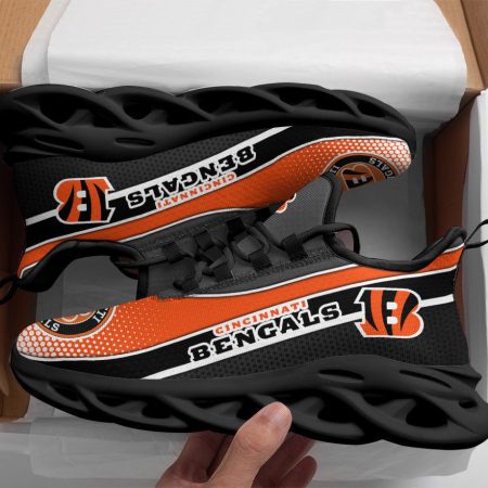 Cincinnati Bengals NFL Max Soul Shoes Sneakers For Men And Women
