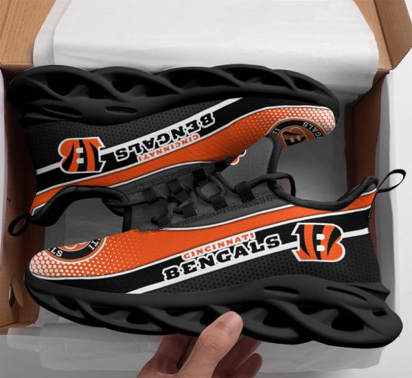 Cincinnati Bengals NFL Max Soul Shoes Sneakers For Men And Women