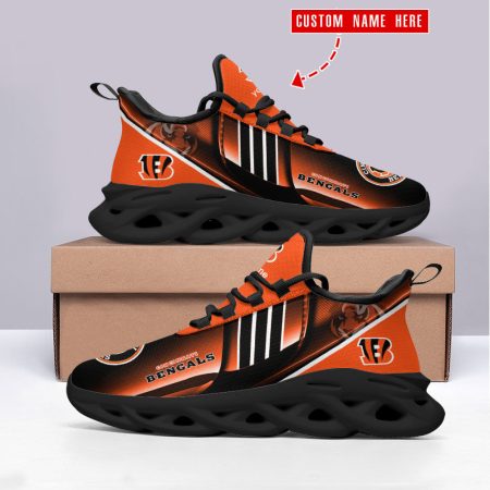 Cincinnati Bengals NFL Max Soul Shoes Sneakers For Men And Women
