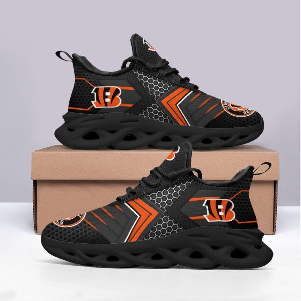 Cincinnati Bengals NFL Max Soul Shoes Sneakers For Men And Women