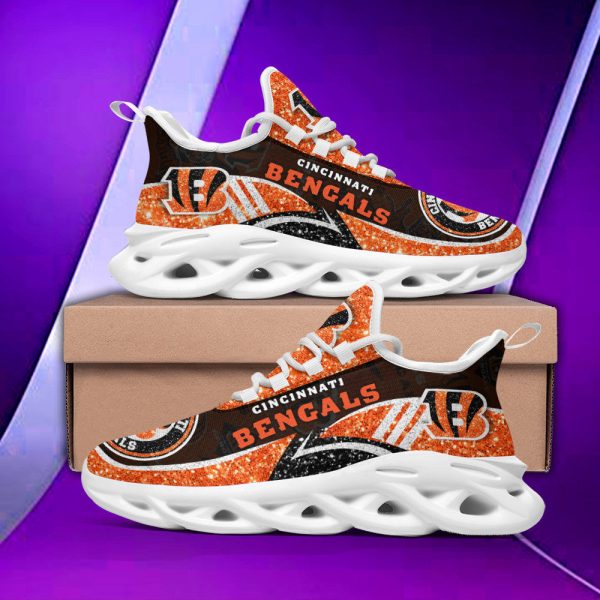 Cincinnati Bengals NFL Max Soul Shoes Sneakers For Men And Women