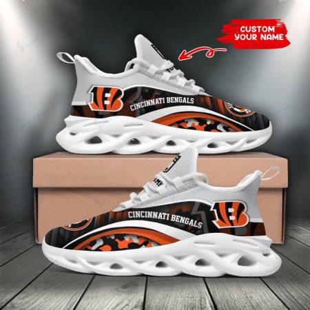 Cincinnati Bengals NFL Max Soul Shoes Sneakers For Men And Women