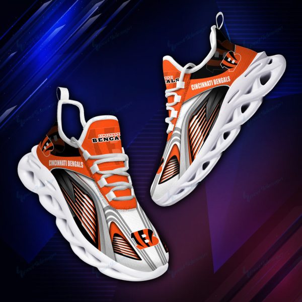 Cincinnati Bengals NFL Max Soul Shoes Sneakers For Men And Women