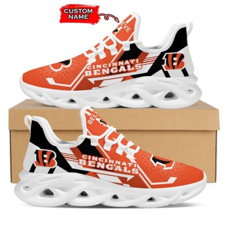 Cincinnati Bengals NFL Max Soul Shoes Sneakers For Men And Women