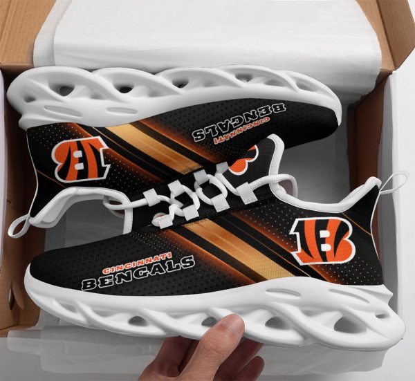 Cincinnati Bengals NFL Max Soul Shoes Sneakers For Men And Women