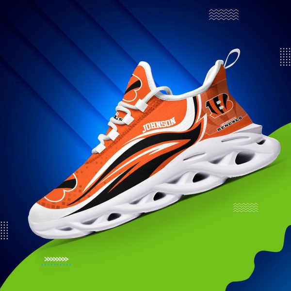 Cincinnati Bengals NFL Max Soul Shoes Sneakers For Men And Women