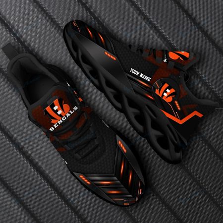 Cincinnati Bengals NFL Max Soul Shoes Sneakers For Men And Women