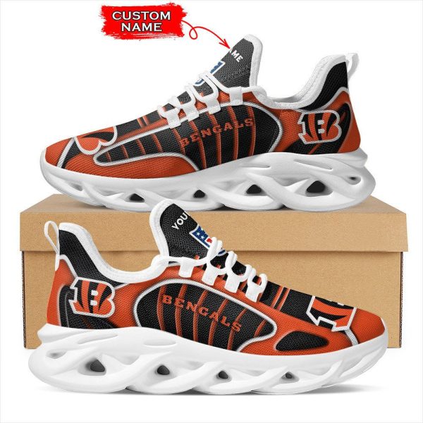 Cincinnati Bengals NFL Max Soul Shoes Sneakers For Men And Women