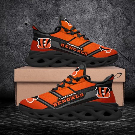 Cincinnati Bengals NFL Max Soul Shoes Sneakers For Men And Women