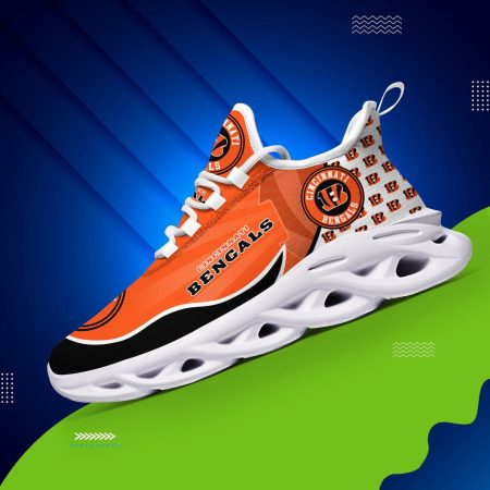 Cincinnati Bengals NFL Max Soul Shoes Sneakers For Men And Women