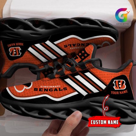 Cincinnati Bengals NFL Max Soul Shoes Sneakers For Men And Women