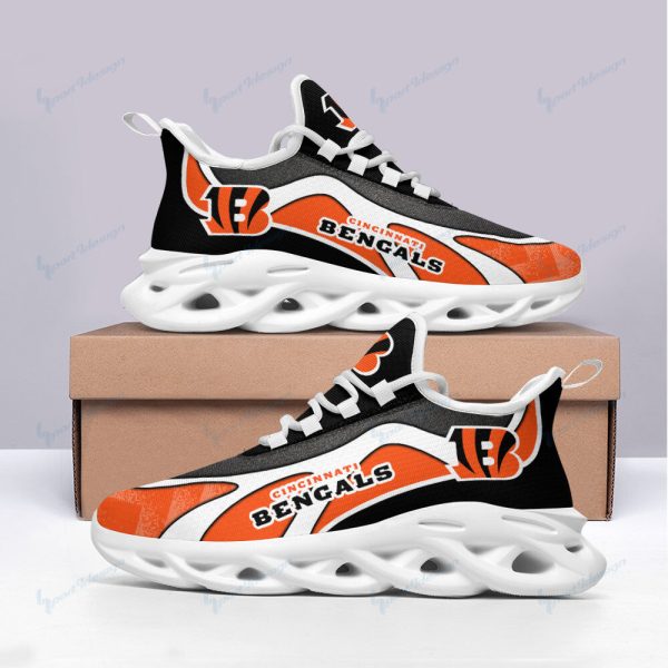Cincinnati Bengals NFL Max Soul Shoes Sneakers For Men And Women