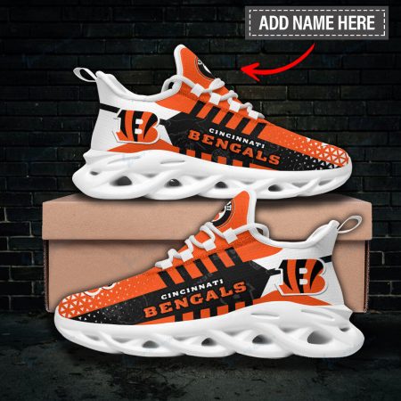 Cincinnati Bengals NFL Max Soul Shoes Sneakers For Men And Women