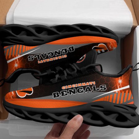 Cincinnati Bengals NFL Max Soul Shoes Sneakers For Men And Women