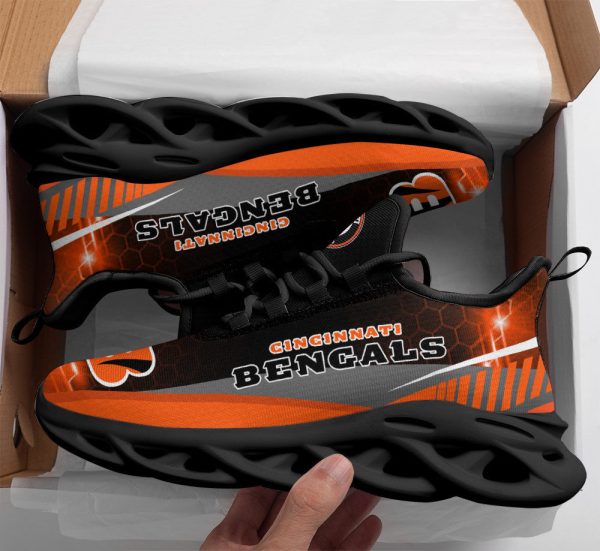 Cincinnati Bengals NFL Max Soul Shoes Sneakers For Men And Women