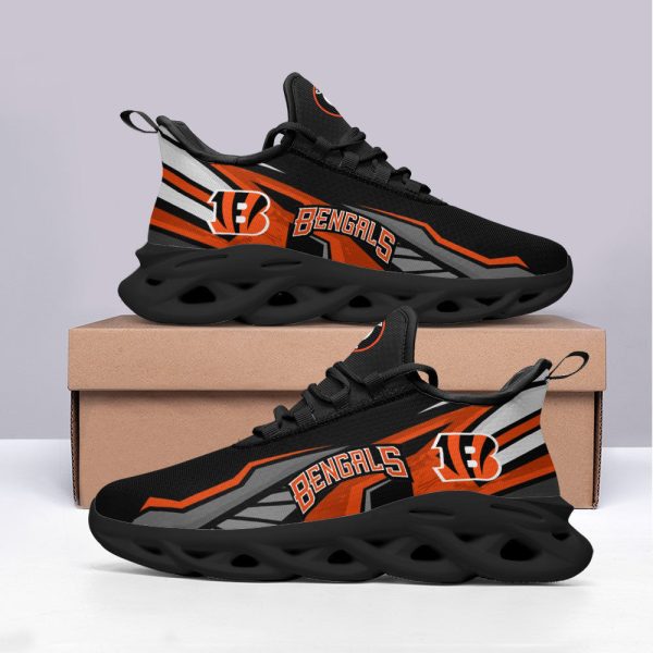 Cincinnati Bengals NFL Max Soul Shoes Sneakers For Men And Women