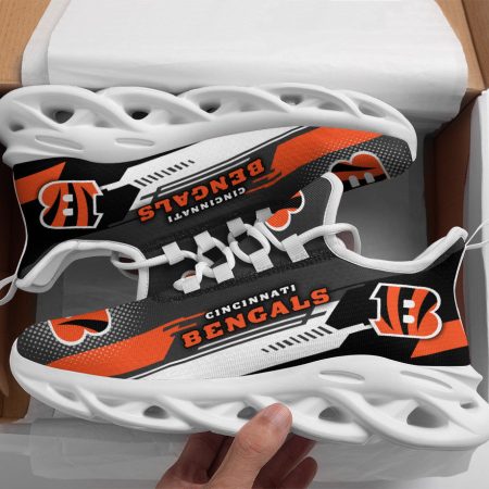 Cincinnati Bengals NFL Max Soul Shoes Sneakers For Men And Women