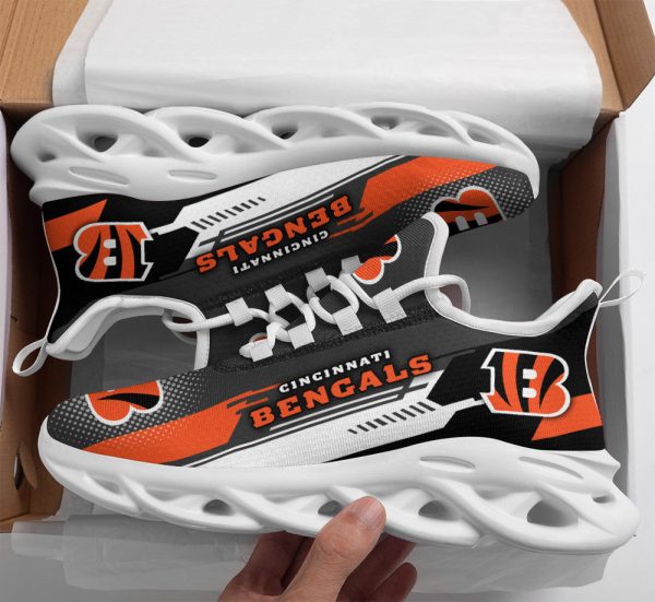Cincinnati Bengals NFL Max Soul Shoes Sneakers For Men And Women