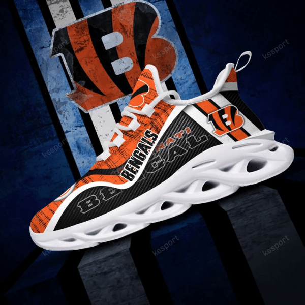 Cincinnati Bengals NFL Max Soul Shoes Sneakers For Men And Women
