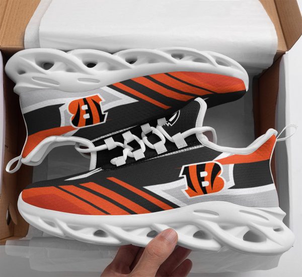 Cincinnati Bengals NFL Max Soul Shoes Sneakers For Men And Women