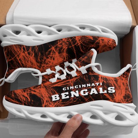Cincinnati Bengals NFL Max Soul Shoes Sneakers For Men And Women