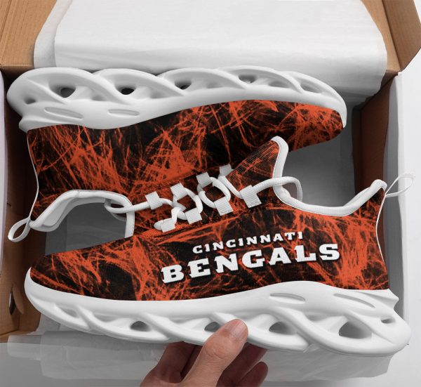 Cincinnati Bengals NFL Max Soul Shoes Sneakers For Men And Women