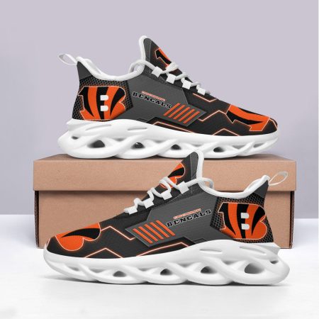 Cincinnati Bengals NFL Max Soul Shoes Sneakers For Men And Women
