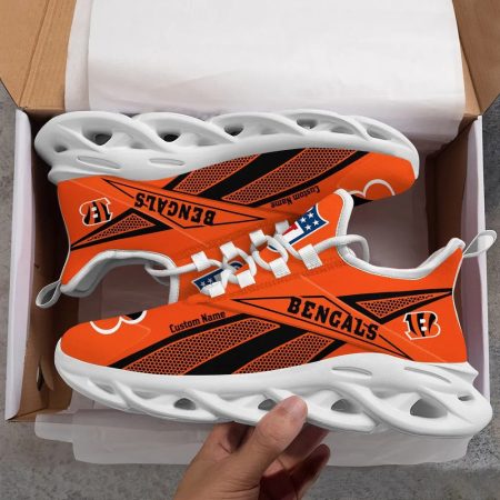 Cincinnati Bengals NFL Max Soul Shoes Sneakers For Men And Women