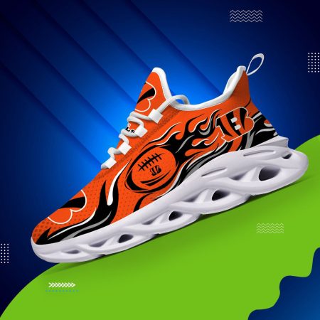 Cincinnati Bengals NFL Max Soul Shoes Sneakers For Men And Women