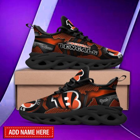 Cincinnati Bengals NFL Max Soul Shoes Sneakers For Men And Women
