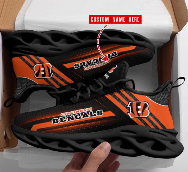 Cincinnati Bengals NFL Max Soul Shoes Sneakers For Men And Women